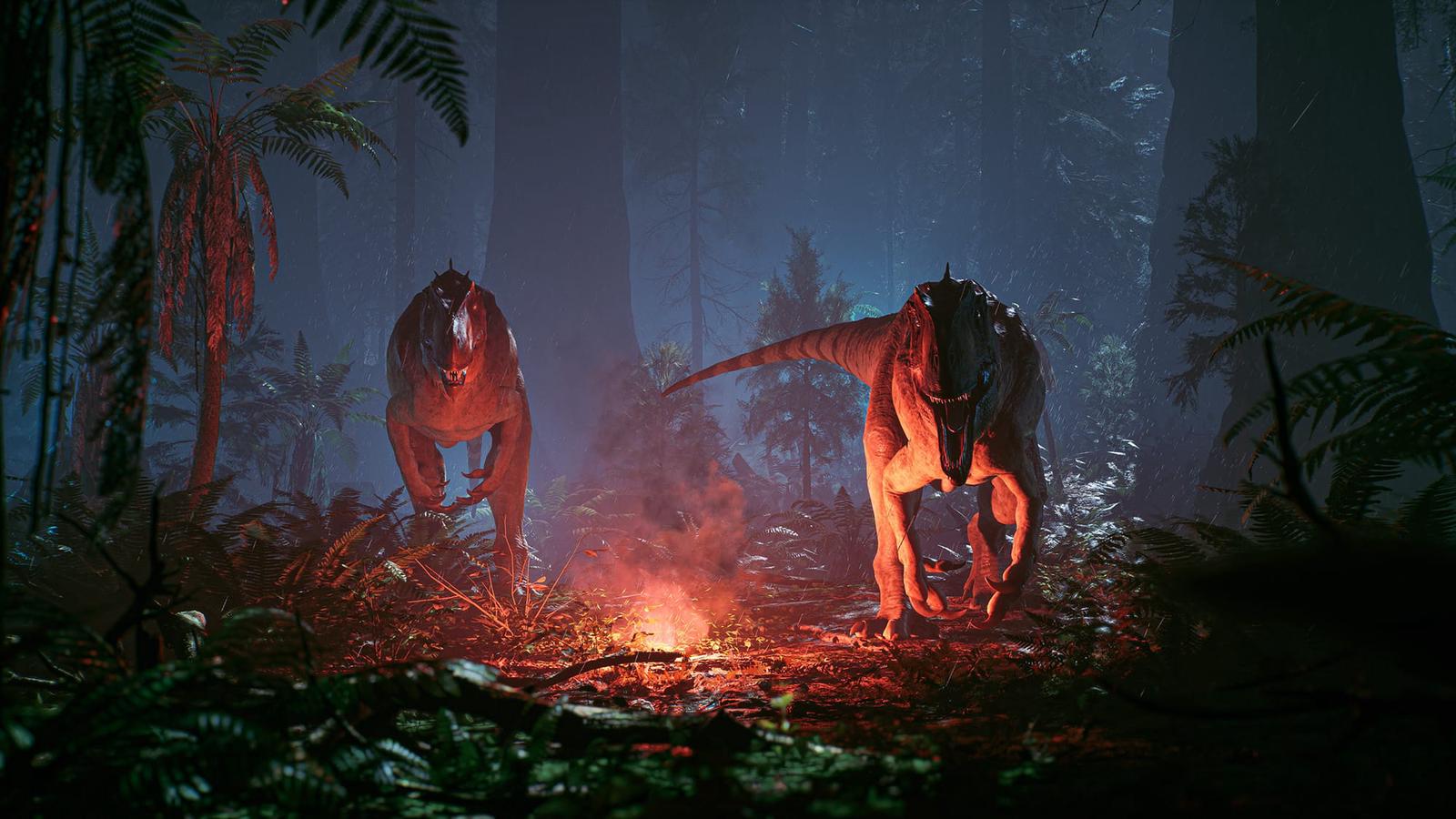 First-Person Survival Horror Dinosaur Game