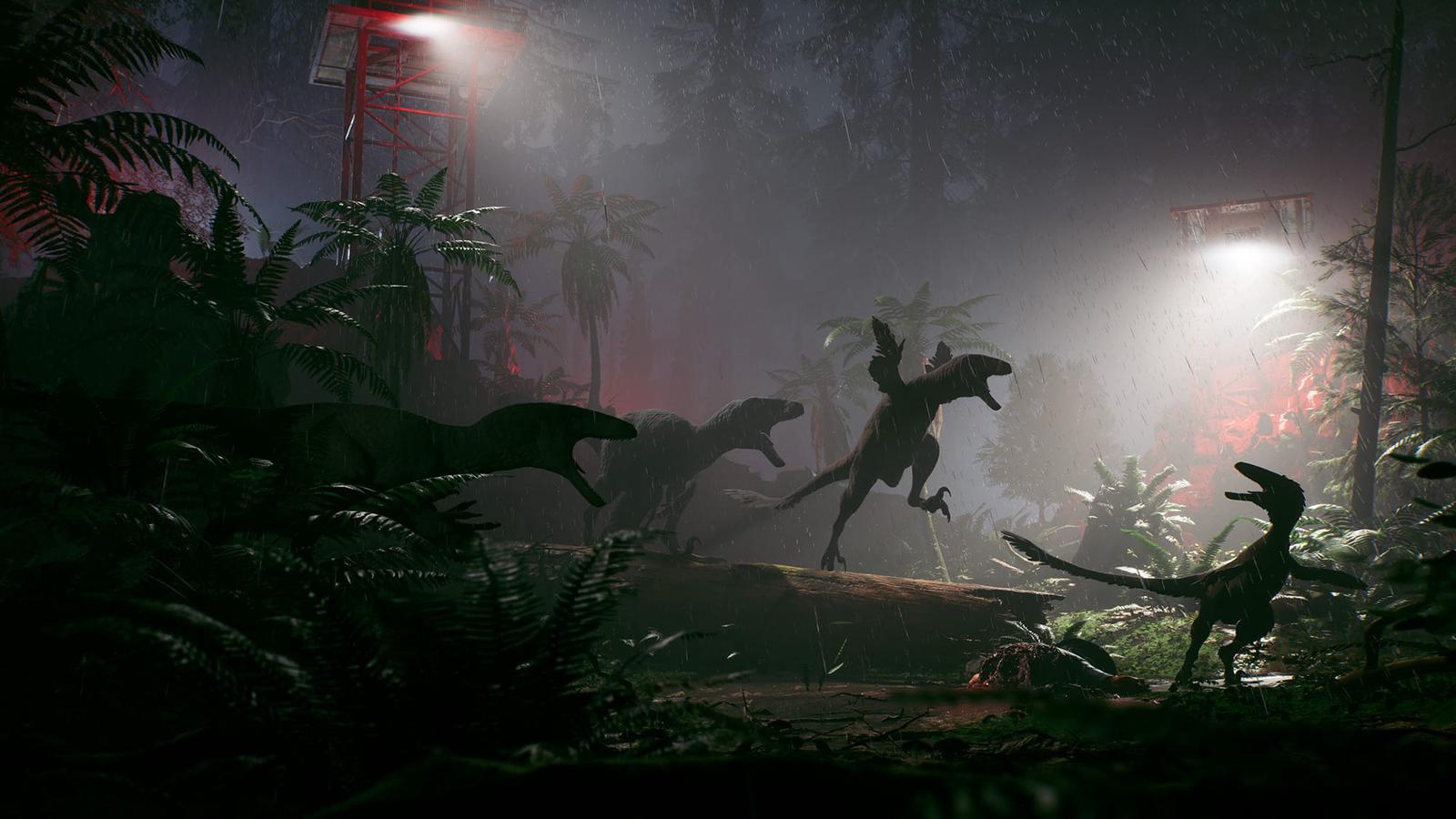 First-Person Survival Horror Dinosaur Game